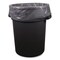 Boardwalk 38 in. x 58 in. 60 gal. 0.9 mil Perforated Roll Low-Density Waste Can Liners - Clear (100/Carton)